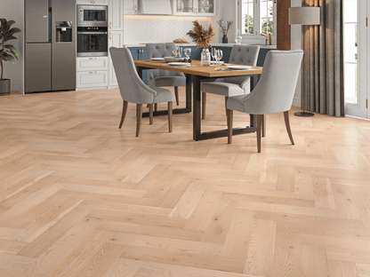 Salcey Oak Engineered Herringbone