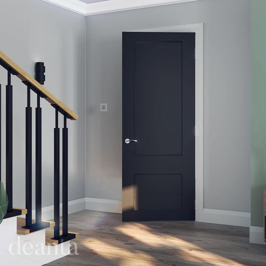 Sandringham Black Prefinished Door