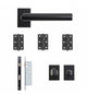 Ares Urban Bathroom Kit Matt Black