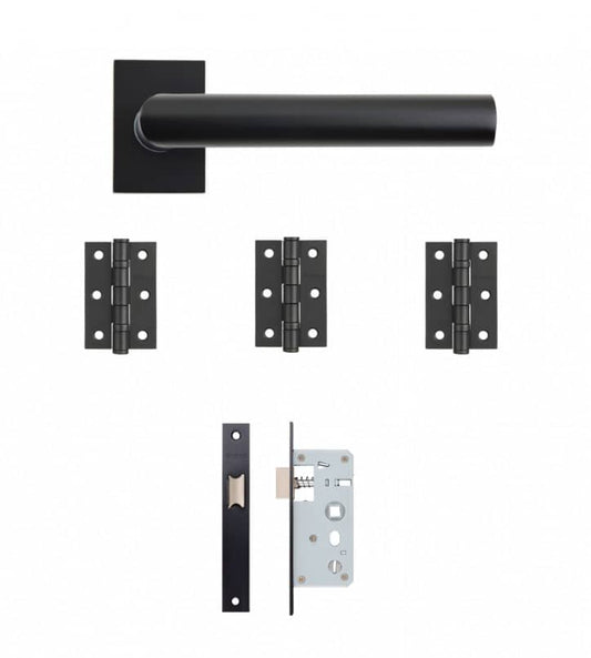 Ares Urban Latch Kit Matt Black