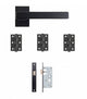Argo Urban Latch Kit Matt Black
