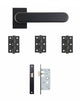 Juno Urban Latch Kit Matt Black