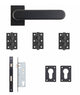 Juno Urban Sashlock Kit Matt Black