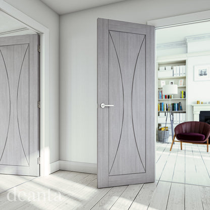 Sorrento Light Grey Ash – Prefinished Internal Door