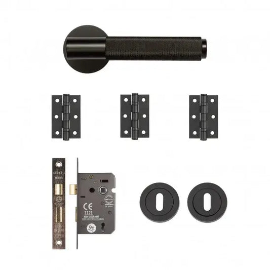 Sparta Mortice Kit Matt Black Finish