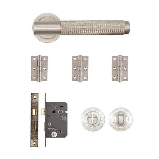 Sparta Bathroom Kit Satin Nickel