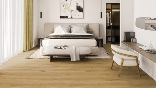 Tarkett Glue-Down LVT Swiss Oak Stained