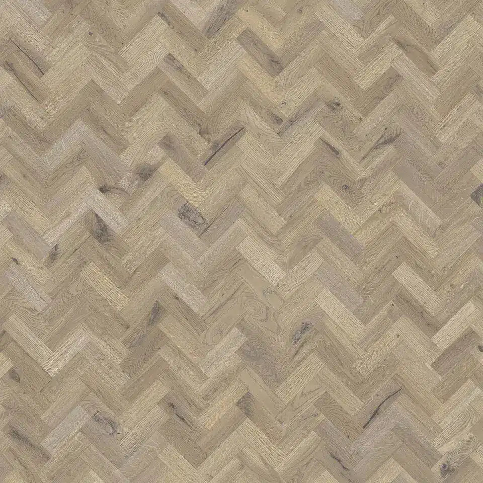 Tarkett Glue-Down LVT Traditional Parquet Woodland Oak Grege