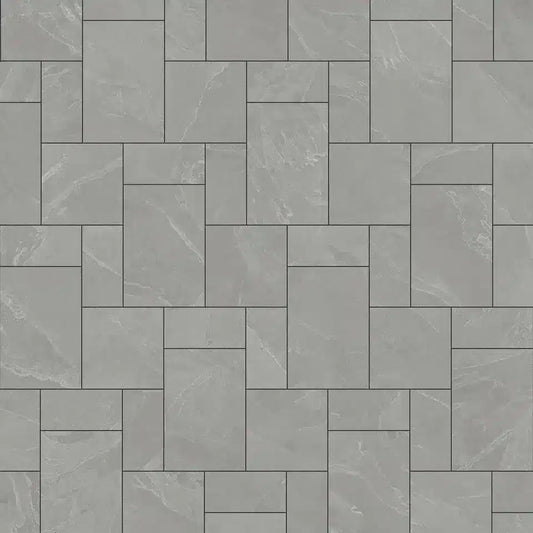 Tarkett Glue-Down LVT Random Stone Grey