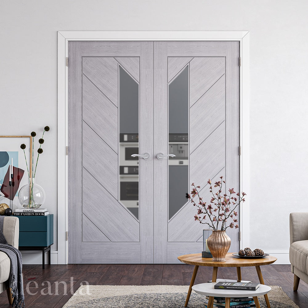 Torino Light Grey Ash Glazed – Prefinished Internal Door