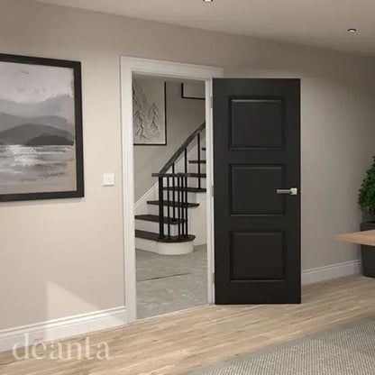 Trinity Black Prefinished Internal Door