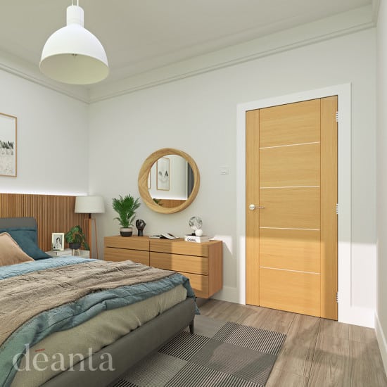 Valencia Oak – Prefinished Internal Door