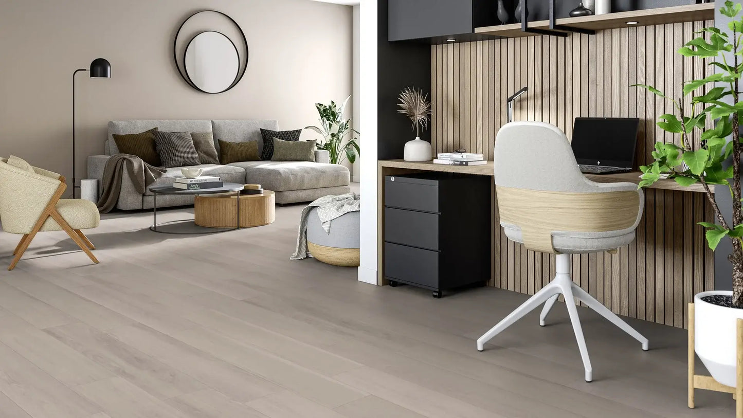Tarkett Glue-Down LVT Variant Oak Light Grey