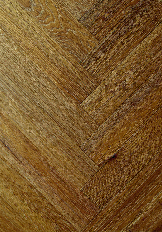 Verdant Smoked Oak Herringbone
