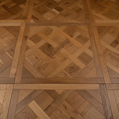 Wood Versailles Panel Brushed Smoked Lacquered