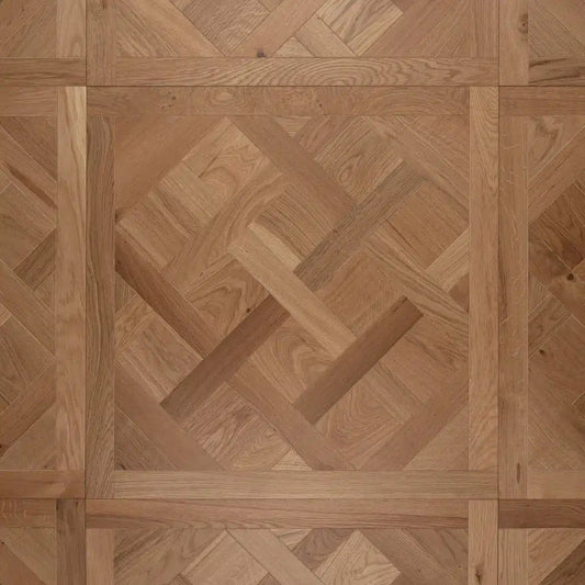 Wood Versailles Panel Brushed Natural Lacquered