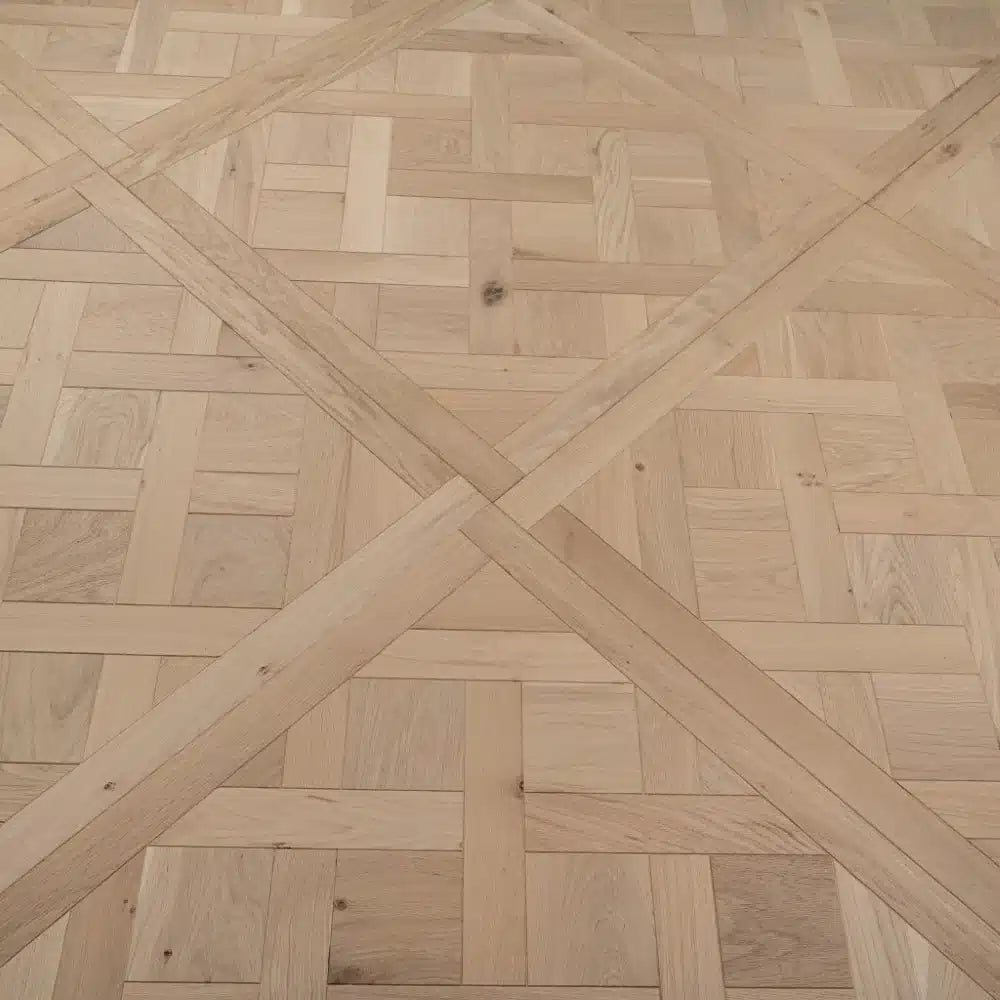 Wood Versailles Panel Brushed Unfinished