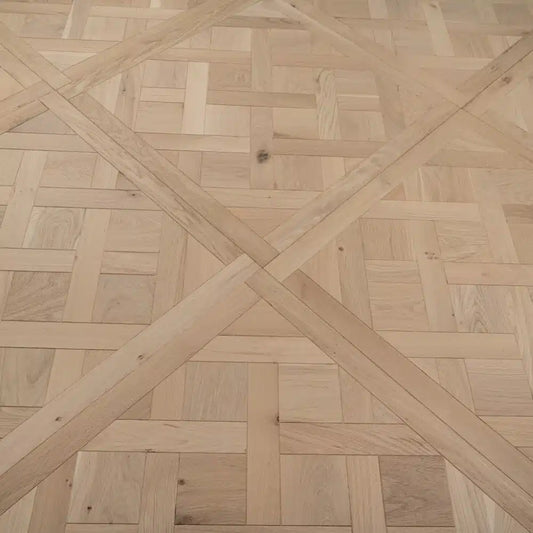 Wood Versailles Panel Brushed Unfinished