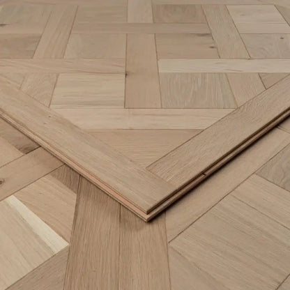 Wood Versailles Panel Brushed Unfinished