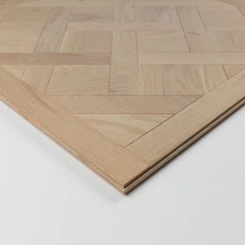 Wood Versailles Panel Brushed Unfinished