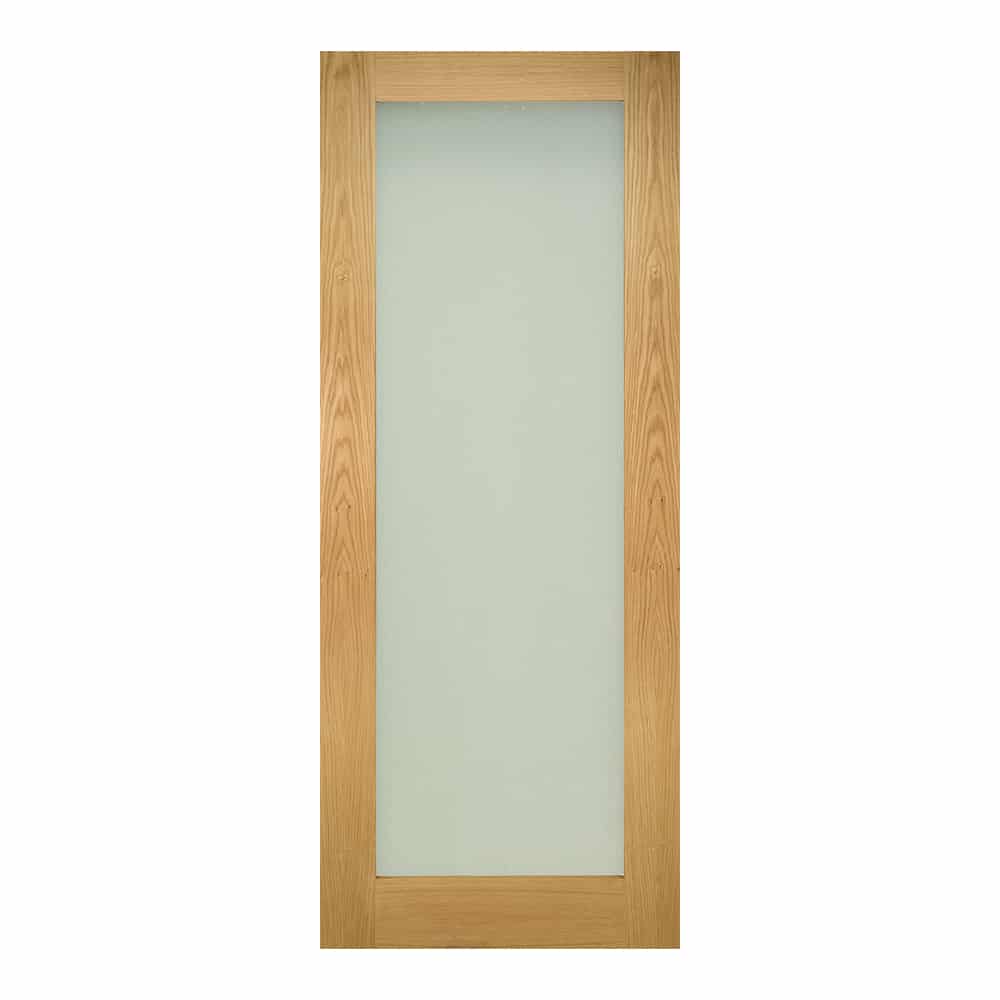 Walden Oak Frosted Glazed Internal Door