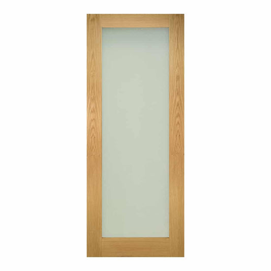 Walden Oak Frosted Glazed Internal Door