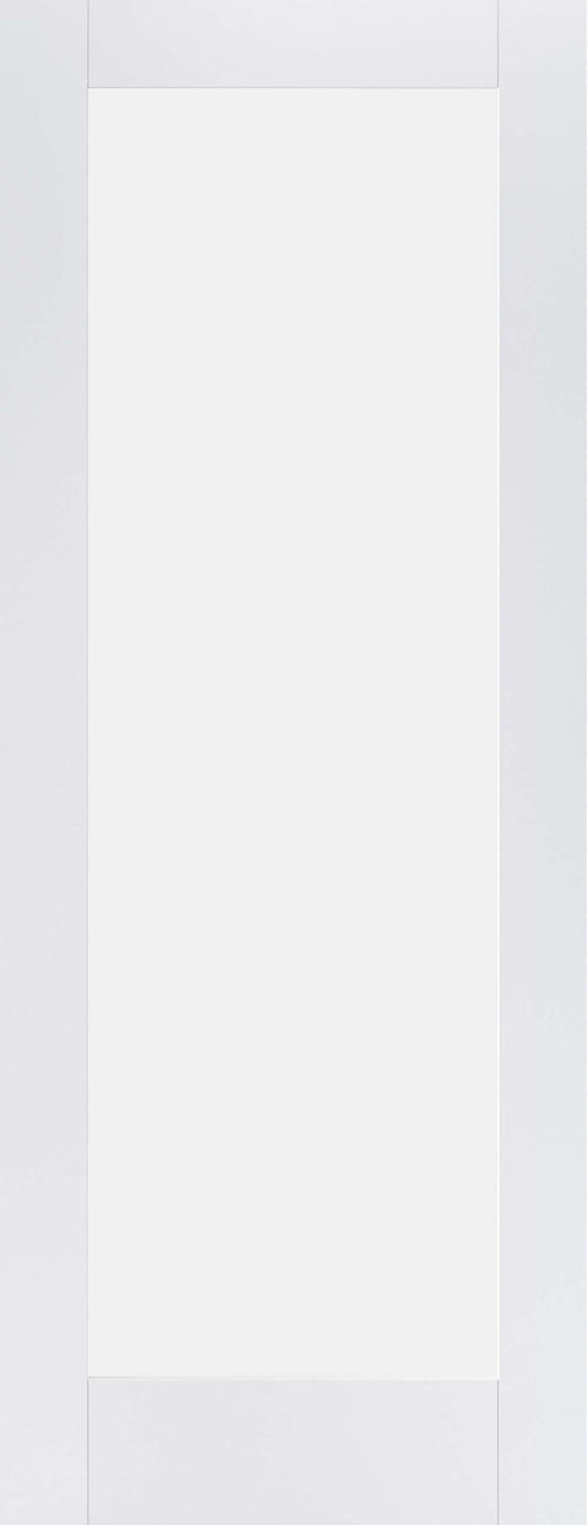 Pattern 10 Frosted Glazed - Primed Internal Door