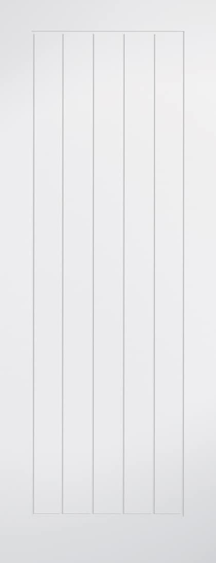 White Primed Cottage Style Internal Door