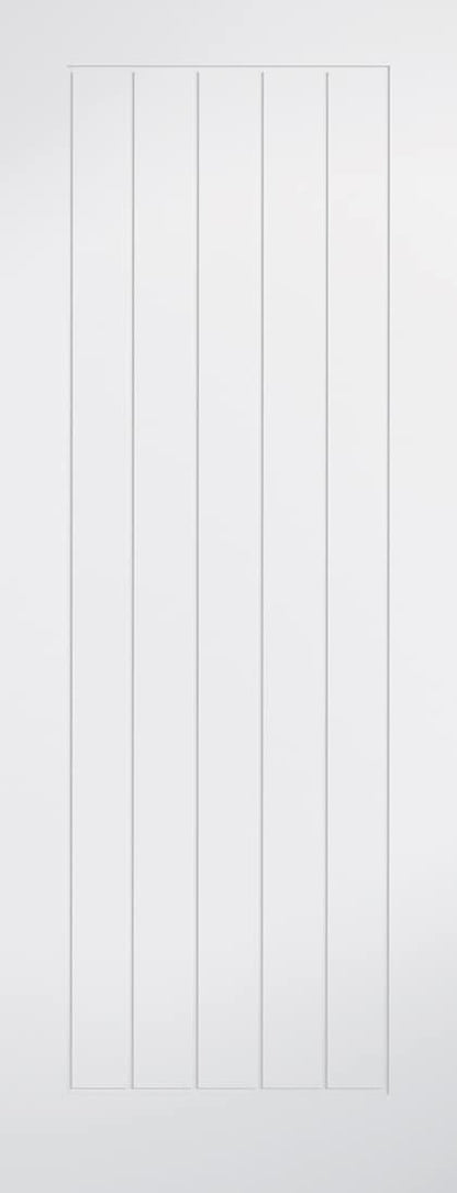 White Primed Cottage Style Internal Door