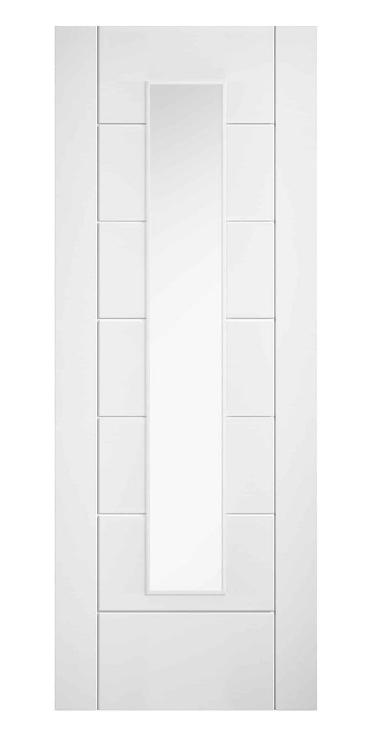 White Laminate Linear 7P Glazed