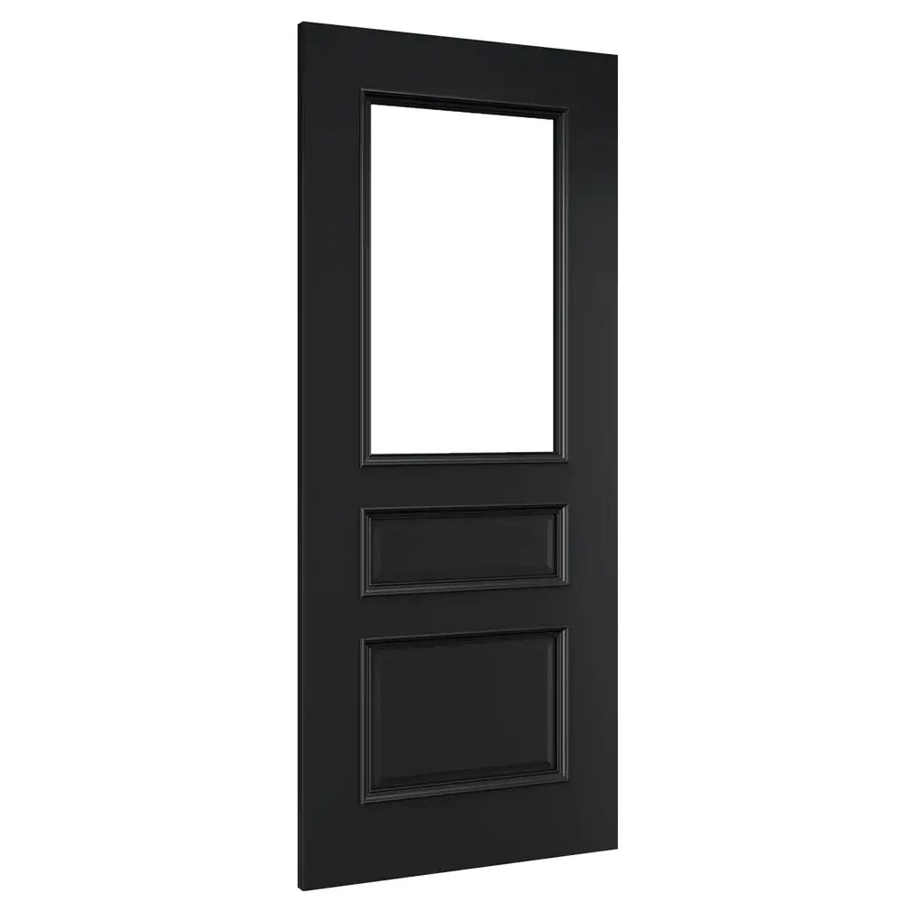 Windsor Black Prefinished Bevelled Glazed