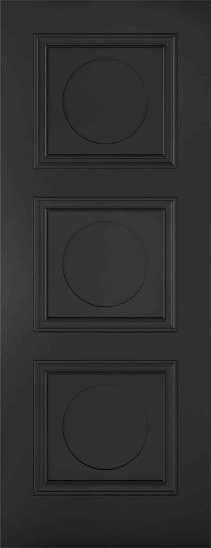 Antwerp Black Internal Door
