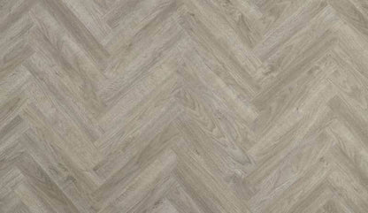 BerryAlloc ® Chateau Java Light Grey Herringbone Laminate Flooring