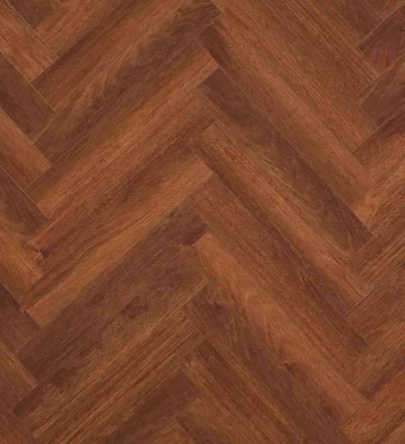 BerryAlloc ® Chateau Merbau Brown Herringbone Laminate Flooring