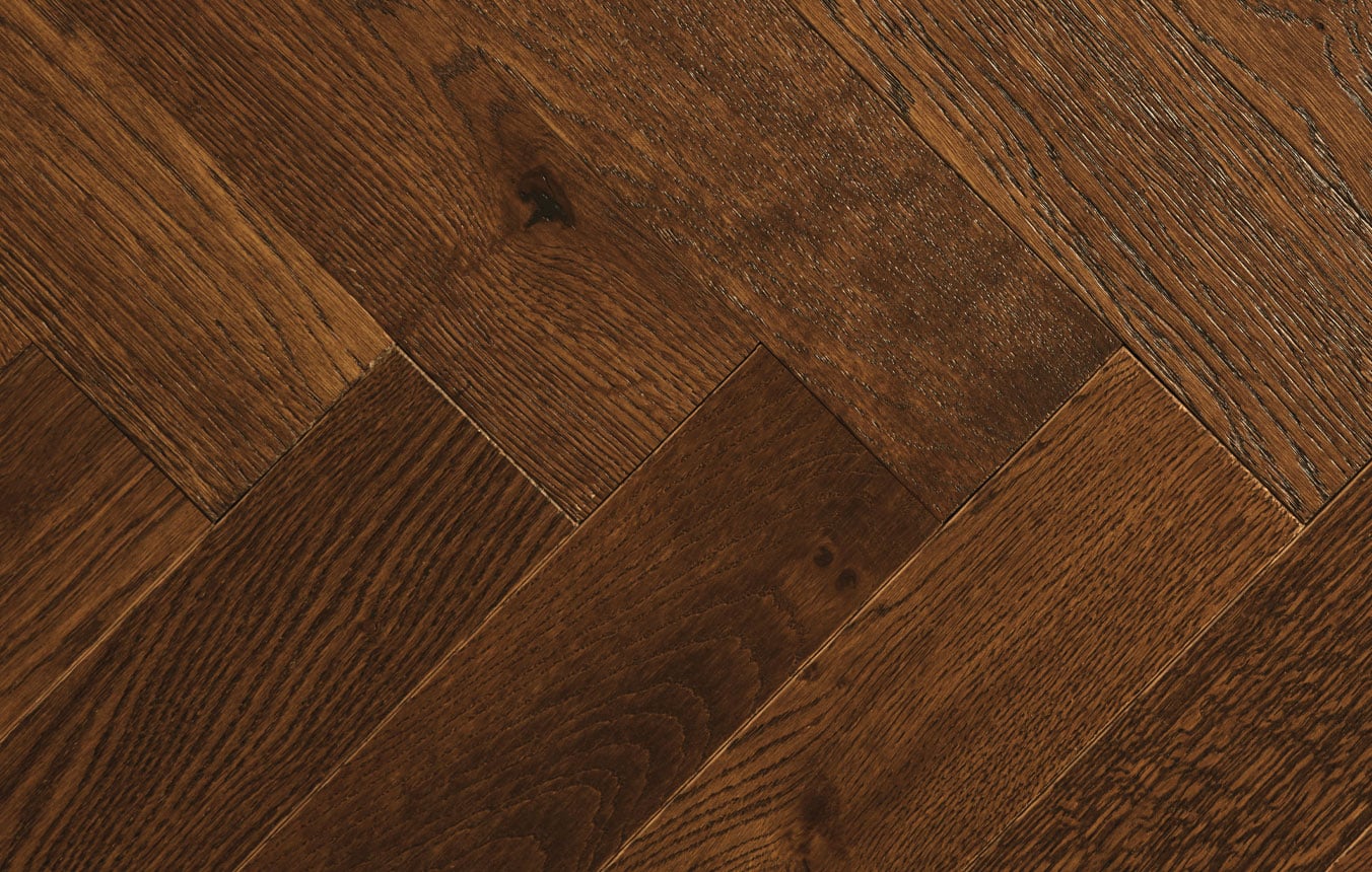 Caramel Narrow Herringbone