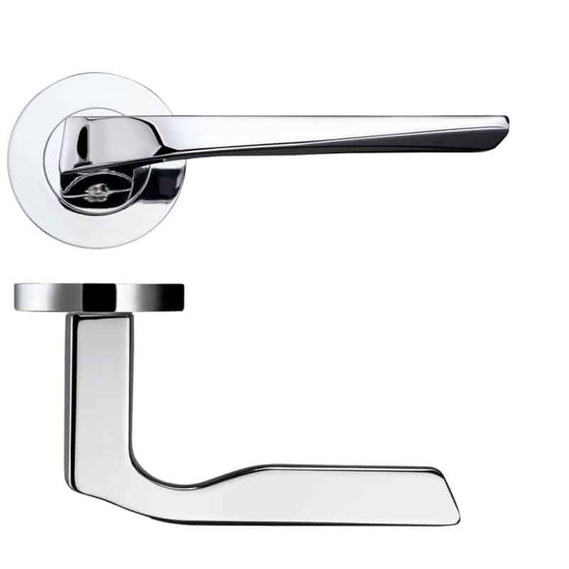Carina Hardware Privacy Pack Polished Chrome