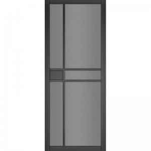 Urban Collection Dalston Black Prefinished Tinted Glazed Internal Door