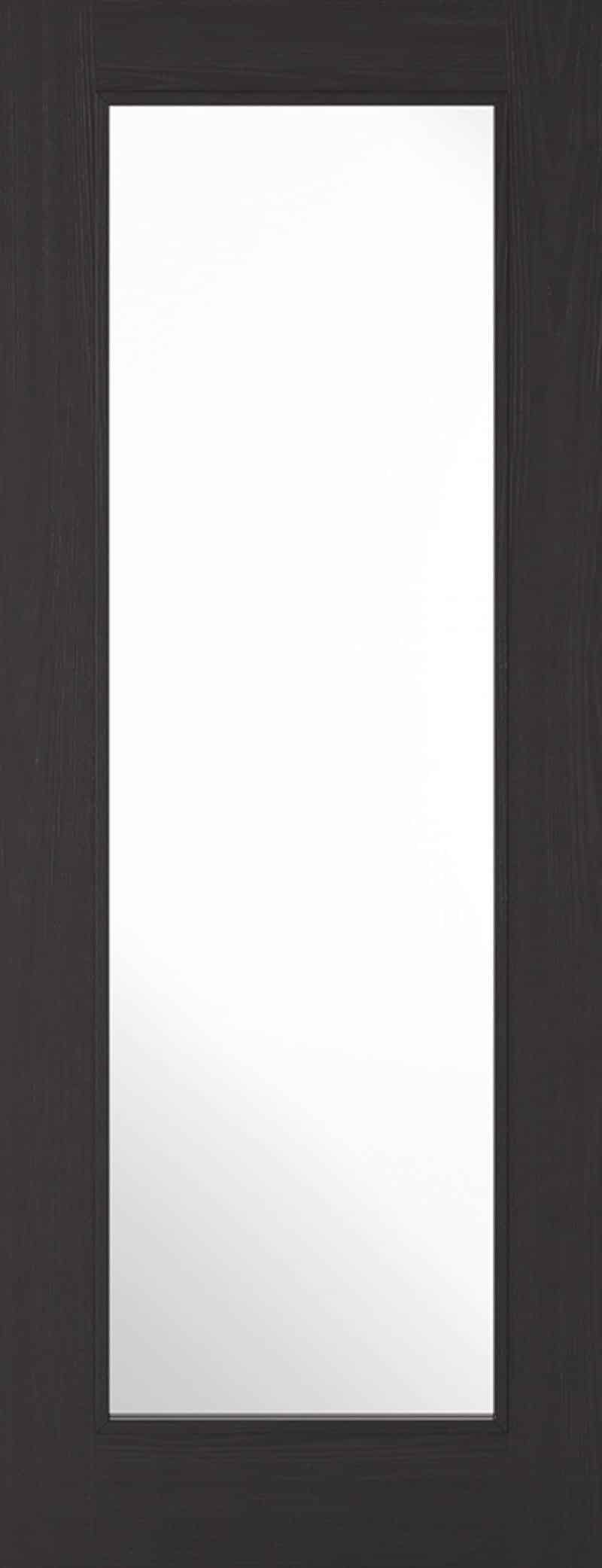 Diez Charcoal Black Glazed - Prefinished Internal Door