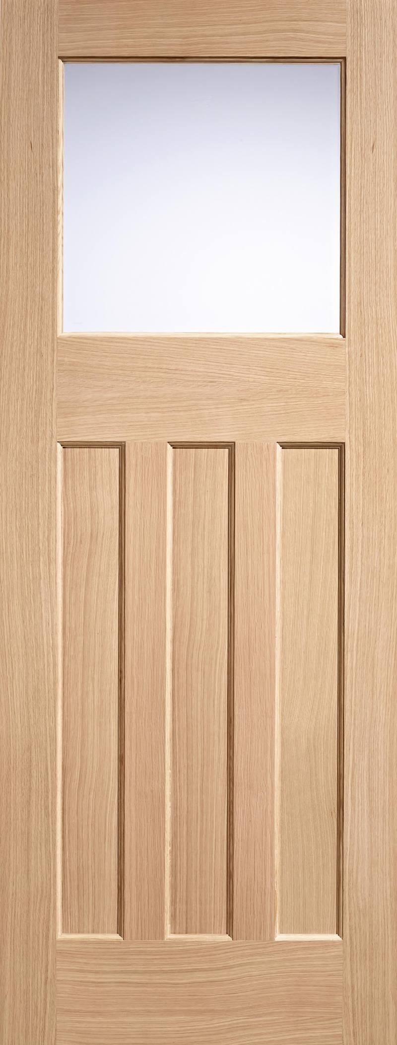 DX 30's Style Frosted Glazed Internal Door