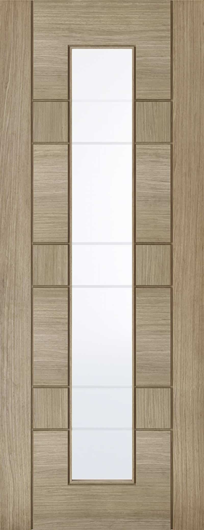 Edmonton Light Grey Glazed - Prefinished Internal Door