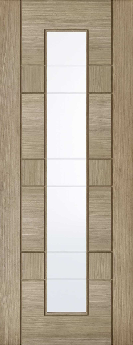 Edmonton Light Grey Glazed - Prefinished Internal Door
