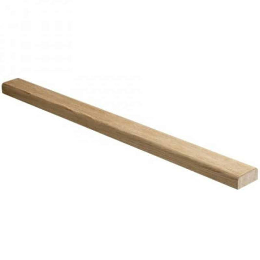 Elements White Oak Baserail 2.4mtr (glass Type)