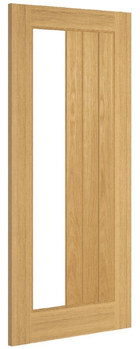 Ely Oak 1SL Glazed – Prefinished Internal Door