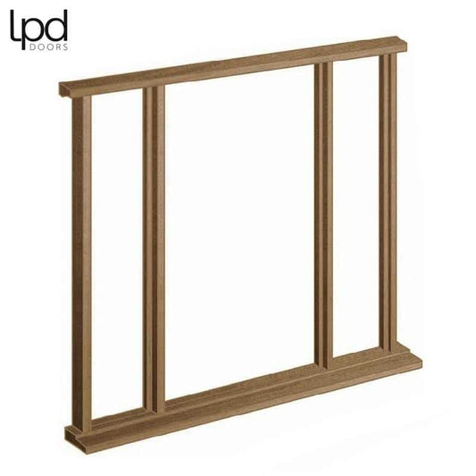 External Hardwood Vestibule Universal Door Frame And Sidelight Kit