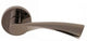 Flex Lever On Round Rose - Blk Nickel