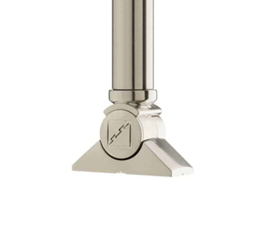 Fusion Brushed Nickel Landing Spindle x 10