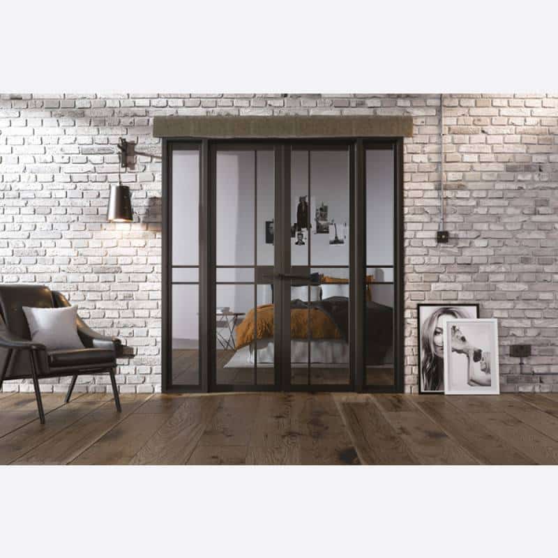 Greenwich W6 Black Internal Door