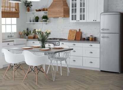 Lignum Fusion Premium Embossed Volcanic Oak Herringbone