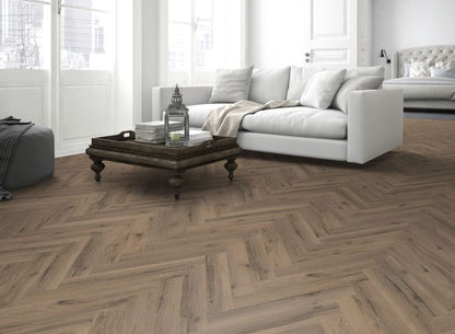 Lignum Core Mocha Oak Herringbone