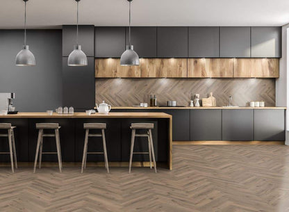Lignum Core Mocha Oak Herringbone